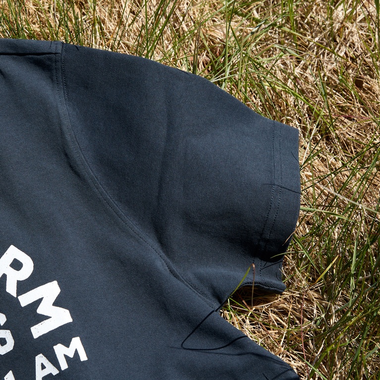 Printed Vintage Tee Navy 5